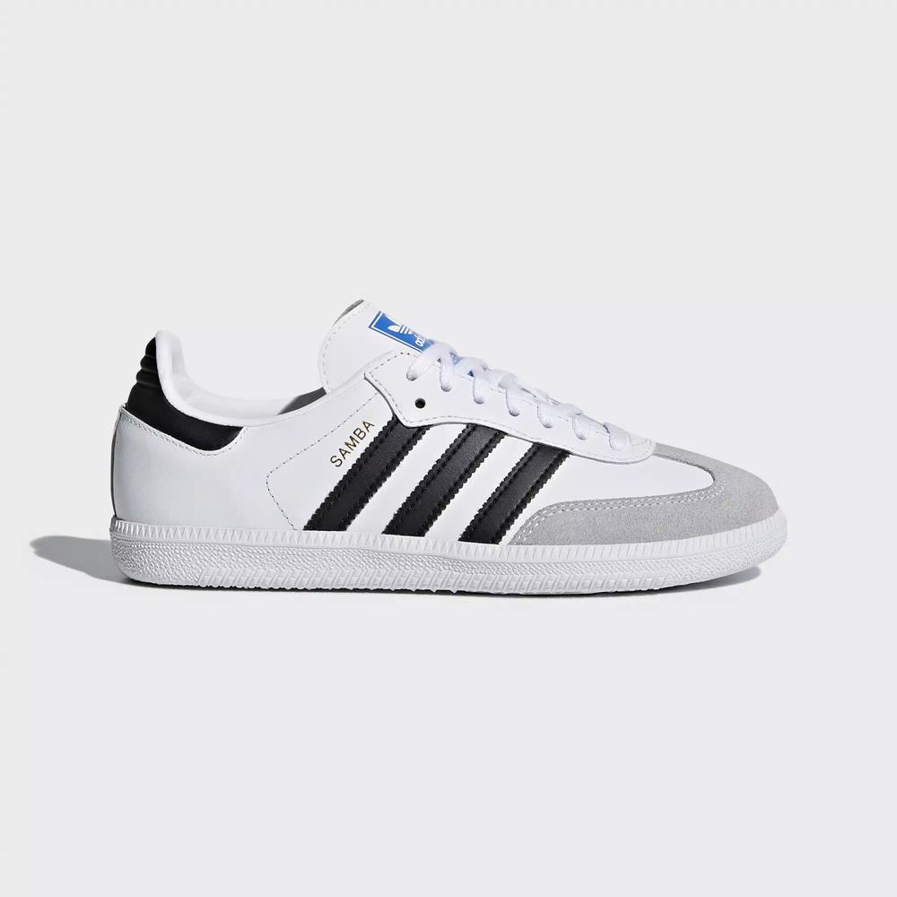 Adidas Samba OG Tenis Blancos Para Niño (MX-51048)